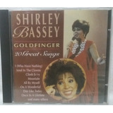 Cd Shirley Bassey Goldfinger Great Songs