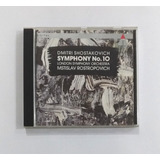 Cd Shostakovich Sinfonia 10 Usado