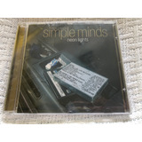 Cd Simple Minds Neon Lights 1  Edição 2001 Raridade Lacrado