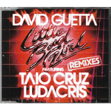 Cd Single David Guetta Ludacris Taio Cruz Little Bad Girl