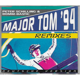 Cd Single Peter Schilling Bomm bastic Major Tom 94 Remix