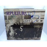 Cd Single Sepultura Refuse Resist Autografado