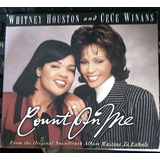 Cd Single Whitney Houston Cece Winans Count On Me Promo Eua