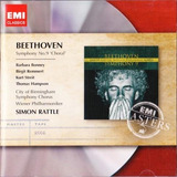 Cd Sir Simon Rattle Beethoven Symphony No 9