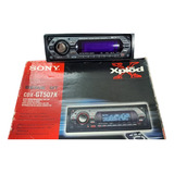 Cd Sony Xplod Cdx gt507x Coleção Zero Golfinho Gráfico