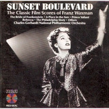 Cd Sunset Boulevard   The Classic Film Scores Of Franz