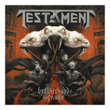Cd Testament Brotherhood Of The Snake Novo
