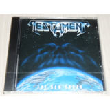 Cd Testament The New Order 1988 europeu Lacrado