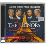 Cd The 3 Tenors With Levine   In Paris 1998 Novo Lacrado