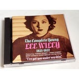 Cd The Complete Young   Lee Wiley   1931 1937   Importado