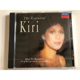 Cd The Essential Kiri   15 Greate Kiri Te Kanawa
