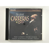 Cd The Great Carreras Verdi Puccini