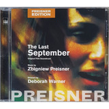 Cd The Last September Zbigniew Preisner