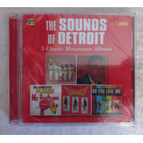 Cd The Sounds Of Detroit  5 Classic Albums  duplo  Lacrado 