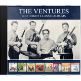 Cd The Ventures Eight Classic Albums Novo Lacrado Original