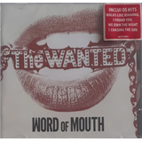 Cd The Wanted Word Of Mouth Novo Lacrado 