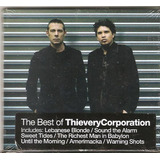 Cd Thievery Corporation   The Best Of   Digipack    Novo