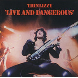 Cd Thin Lizzy Live And Dangerous 1996 Europeu Lacrado Nfe 