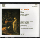 Cd Triplo Handel Saul English Oratorio