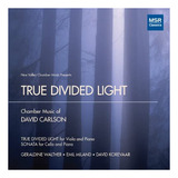 Cd  True Divided Light  Música De Câmara De David Carlson Tr
