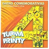CD Turma Do Printy Datas Comemorativas Volume 4 Bônus PlayBack 