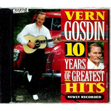 Cd Vern Gosdin 10 Years Of Greatest Hits import lacrado