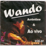 Cd Wando Acústico Ao Vivo Volume 1