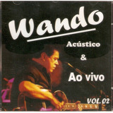 Cd Wando Acústico Ao Vivo Volume 2