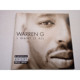 Cd Warren G I Want It All 1999