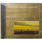 Cd Wolfgang Mozart Sinfonia N 5 11 21 E 27 Novo Lacrado