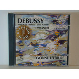 Cd Yvonne Lefebure Debussy Emmanuel