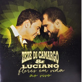 Cd Zezé Di Camargo E Luciano  Flores Em Vida  brinde