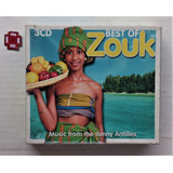Cd Zouk   Best Of Zouk   Box Com 3 Cds   Importado