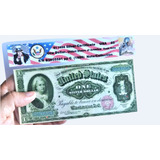 Cédula 1 00 Dólar Silver D 1886 Estados Unidos De América 04