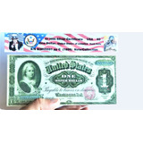 Cédula 1 00 Dólar Silver D 1886 Estados Unidos De América 06