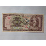 Cédula 10 Cruzeiros Novos C 128 Ano 1967 Mbc Lote 872 A