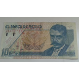 Cédula 10 Novos Pesos México 1992