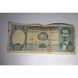 Cédula 500 Pesos Bolivianos