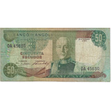 Cédula Angola 50 Escudos 1972