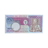 Cédula Angola Colônia Portuguesa 100 Escudos 10 06 1973
