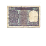 Cédula Antiga E Escassa 1 Rupee 1976 Índia Mbc
