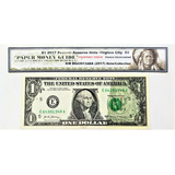 Cédula Antiga Eua 1 Dólar 2017