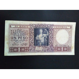 Cédula Argentina De 1 Peso Ano 1947 Lote 963