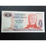Cédula Argentina De 1 Peso De