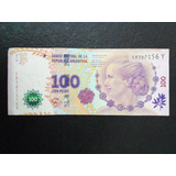 Cédula Argentina De 100 Pesos De