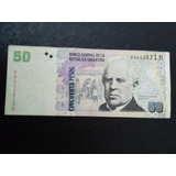Cédula Argentina De 50 Pesos De