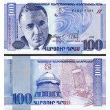 Cédula Armênia 100 Dram Fe