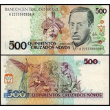 Cedula C 209 500 Cruzados Novos 1990 Fe