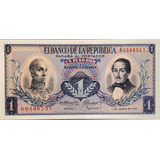 Cédula Colombia 1 Peso