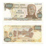 Cedula Da Argentina 1000 Pesos 1976